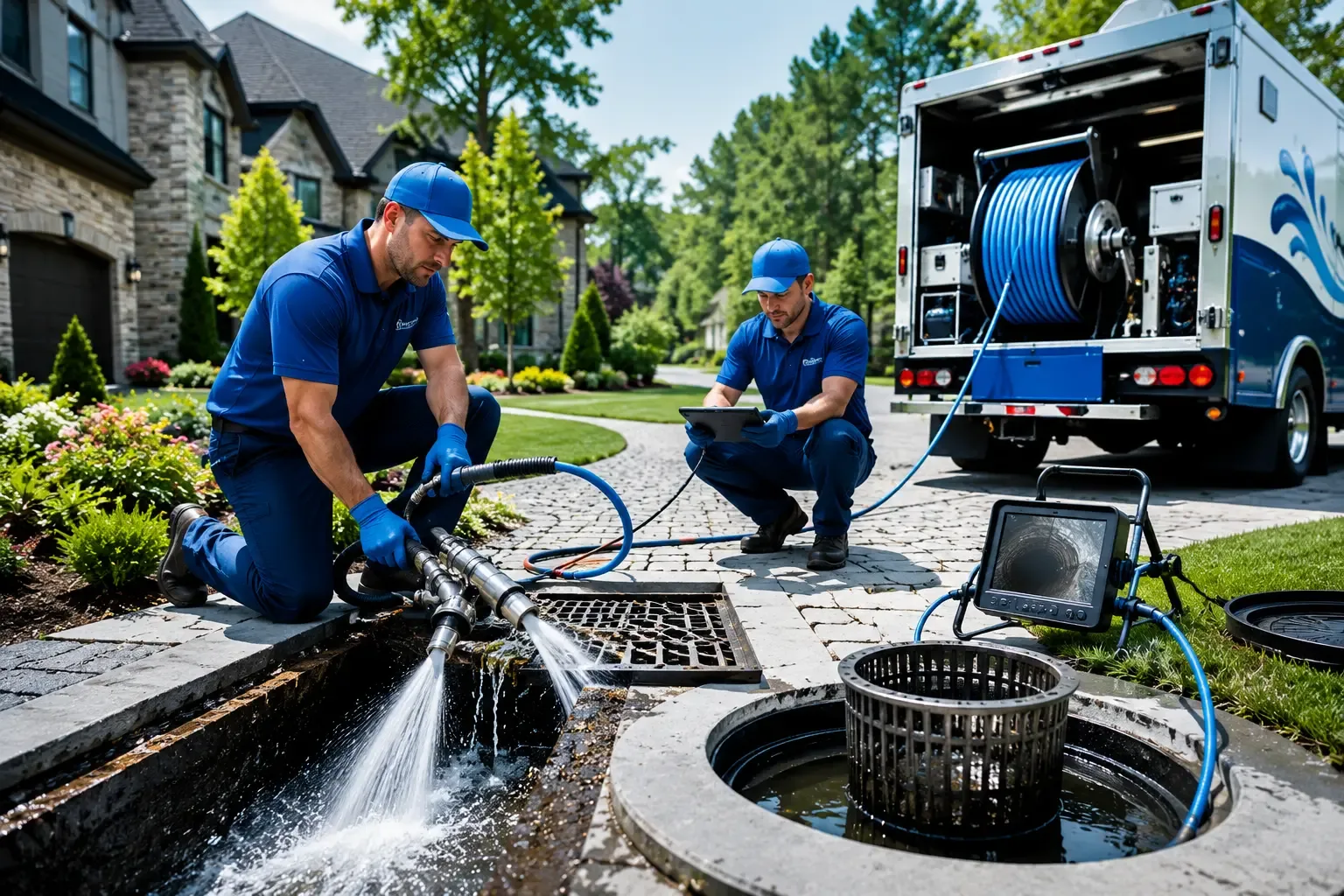 Local outdoor drain cleaning professionals in Arlington, KS